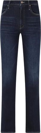 Mother Jeans, Dames, Blauw, W27, Katoen, Rascal Straight Jeans