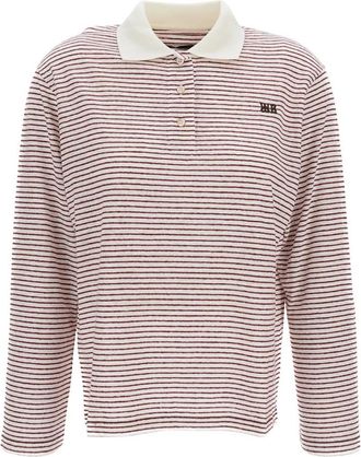 Wales Bonner Lange Mouwen Polo - Dames - Polos - Veelkleurig - XS - Katoen - Tops