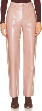 Pistola Denim Cassie Super High Waist Straight Pants In Pink