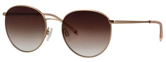 Marc O'Polo Sonnenbrille MARC OPOLO Modell 505101, Damen, bunt (goldfarben, braun), matt, metallic, Sonnenbrillen Sonnenbrille, Panto-Form