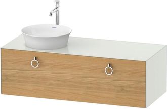 Duravit Duravit - Tulip Blanco, Mueble De Ba&ntilde;o Colgado En La Pared, Ancho