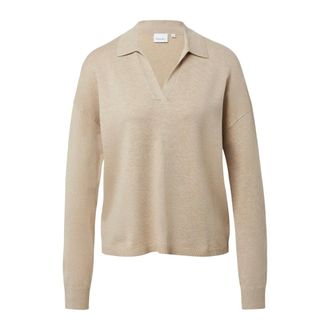 Comma Dames, Truien, Beige, Maat: L