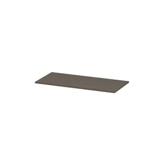 Bernacchini Topdeck Wastafelblad - 100x45x2cm - tbv onderkast - MDF lak - Mat Taupe