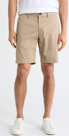 Theory Zaine Stretch Cotton Chino Shorts in Bark at Nordstrom Rack, Size 34