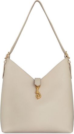 Rebecca Minkoff Mini Megan Leather Hobo Bag in Stone at Nordstrom