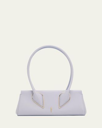Christian Louboutin Venus Calf Leather Baguette Shoulder Bag