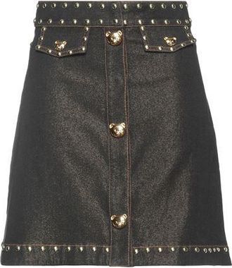 Moschino BOTTOMWEAR - Denim skirts sur YOOX.COM