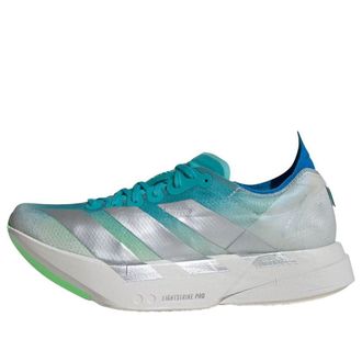 adidas (WMNS) adidas Adizero Adios Pro 4 Aqua Matte Silver Gray JS2580