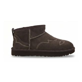 UGG Classic Ultra Mini Western - Dames - Schoenen - Bruin - Maat: 39 EU Wol
