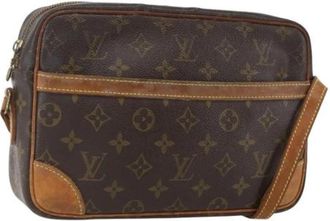 Louis Vuitton Pre-owned Cross Body Bag - Dames - Vintage Schoudertas - Bruin - ONE Size - Vintage