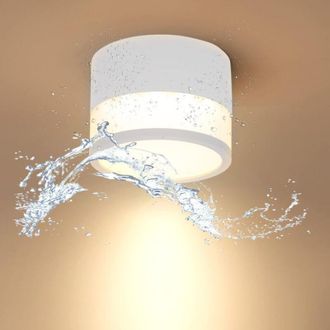 OEM Foco De Techo Led De Aluminio Blanco C&aacute;lido De 8 W Para Ba&ntilde;o, Pasillo, Cocina, 10 Cm De Di&aacute;metro