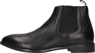 Rolando Sturlini Beatles Enkellaarsjes - Dames - Chelseaboots - Zwart - 37 EU - Leer - Schoenen