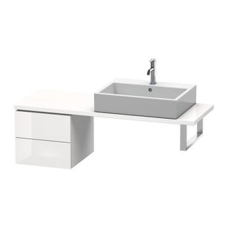 Duravit Armario Consola Bajo L-cube 420x477x400mm Blanco Brillo
