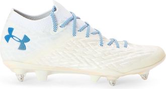 Under Armour Mens Clone Magnetic Astro Turf Football Boots White 6.5 UK