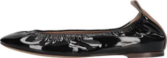 Lanvin Platte schoenen Zwart - Dames - Ballerinas - Zwart - 36 EU - Schoenen
