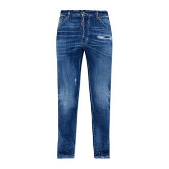 Dsquared2 Slim-fit Jeans, male, Blue, Size: M Teddy Jeans