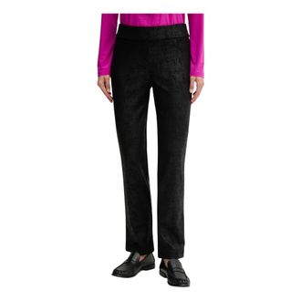 Joseph Ribkoff Pantaloni dritti in maglia setosa - - Trousers - Donna - Nero - 4XL