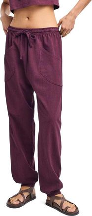 Vitamin A Coast Joggers in Crushed Berry at Nordstrom, Size X-Small