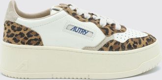 Autry Sneakers Medalist Platform Low in pelle e cavallino con stampa animalier