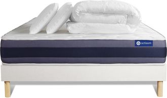 Actisom Pack Colch&oacute;n Blanco L&aacute;tex Y Espuma Viscoel&aacute;stica 140 X 200