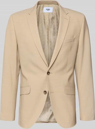 Digel Slim Fit 2-Knopf-Sakko mit Pattentaschen Modell Allen in Beige, Gr&ouml;&szlig;e 102