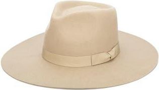 San Diego Hat Company Julian Felted Wool Fedora in Beige at Nordstrom Rack