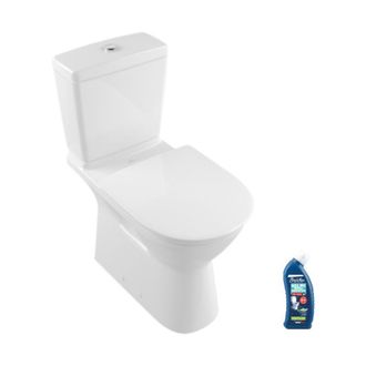 Villeroy & Boch Inodoro Independiente Salida Vertical Villeroy Et Boch O.novo Con Asiento + Limpiafondos