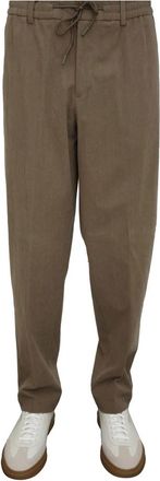 HUGO BOSS P-Phil-RDS-WG-254F Broek - Heren - Straight fit broeken - Bruin - 3XL - Polyester - Broeken