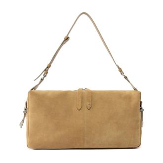 Pinko Shoulder Bags - Dames - Schoudertassen - Beige - ONE Size - Katoen - Tassen