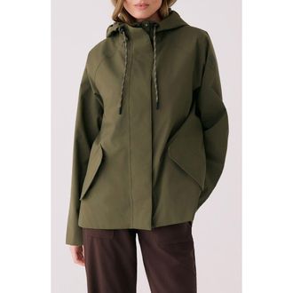 Lole Lachine Oversize Rain Coat in Moss at Nordstrom, Size X-Large