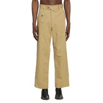 Junya Watanabe Cotton Wool Flared Trousers