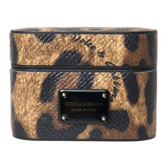 Dolce & Gabbana Airpod Case - Accessories - Mujer - Marr&oacute;n - ONE SIZE