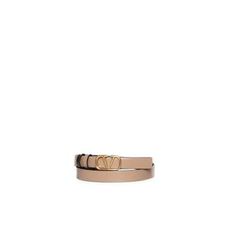 Valentino Garavani Belts, female, Brown, Size: 95 CM Buckle Belt
