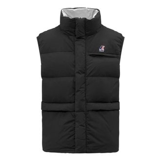 K-Way LE Vrai 4.0 Corin Heavy Warm Vest - male - K-Way - Waistcoats - Black - L - Jackets