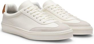 BOSS BY BECKHAM sneakers in leather and suede
