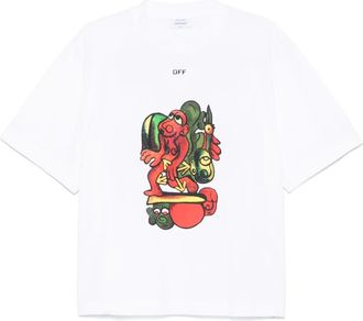 Off-white Nana Arrow Skate T-shirt - Wit