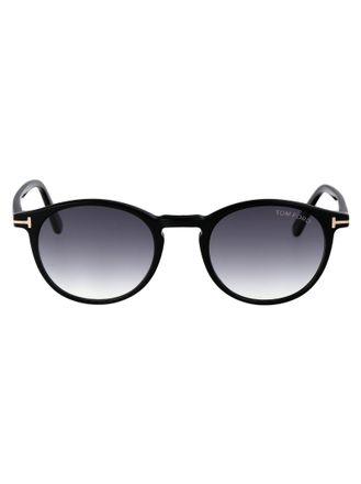 Tom Ford Round Sonnenbrille FT0539 01 B