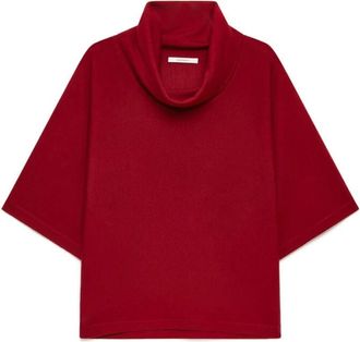 Maliparmi Colours of the World Knit - Dames - Coltruien - Rood - M - Wol - Truien & Vesten
