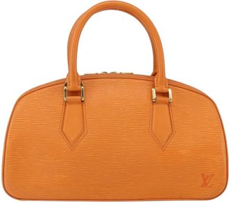 Louis Vuitton Jasmin Bag Epi Leather Orange Leather Handbag (Pre-Owned)