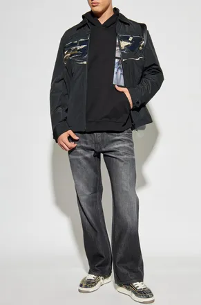 Diesel Hoodie S-BOXT-HOOD-T6, Mens, Black