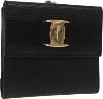 Ferragamo Pre-owned Long Wallet - - Pre-owned - Donna - Nero - ONE SIZE