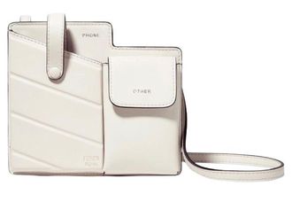 Fendi White Bustine Mini Century Crossbody Bag