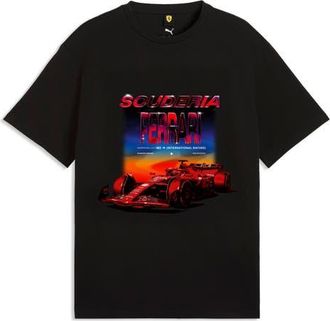 Puma Scuderia Ferrari Tribes Cotton Graphic T-Shirt in Puma Black at Nordstrom, Size Xx-Large