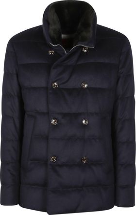 Montecore Double Breasted Structured Down Jacket