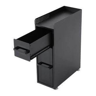 OEM Estante Para Especias, Dise&ntilde;o De 3 Niveles, Material Duradero, Negro, M