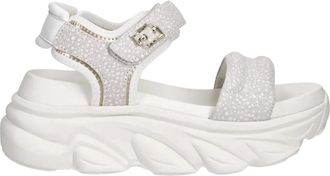 Liu Jo Schoenen, Dames, Wit, 40 EU, Leer, Steffy Sandal 01