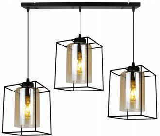 OEM L&aacute;mpara Colgante Moderna Y Elegante Con Pantalla De Cristal