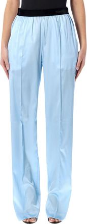 Tom Ford Light Blue Relaxed Elasticated Pants