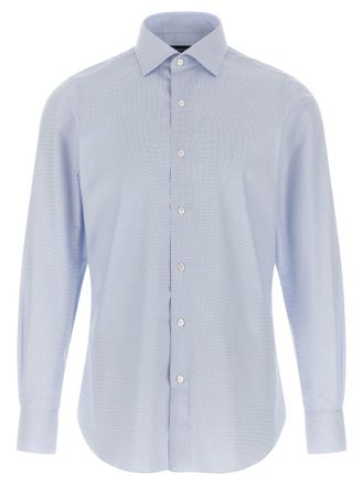 Finamore Light Blue Regular Shirt