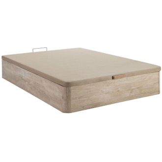 Vente-Unique Vente-unique - Rete letto contenitore Colore quercia - 160 x 200 cm - hestia di ysm&eacute;e